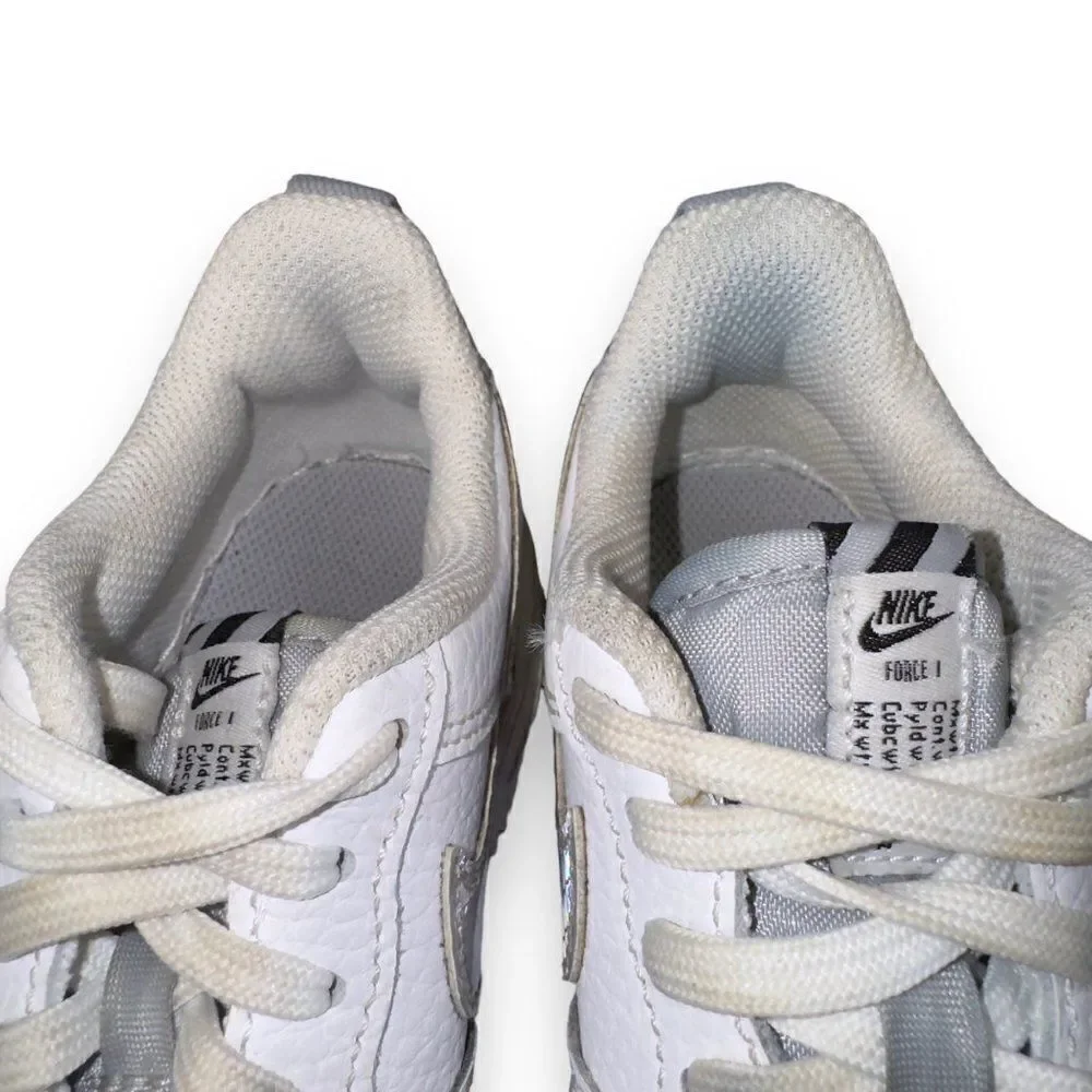 Nike Force 1 LV8 2‎ PS 'White Wolf Grey' CK0829-100 Toddler 13